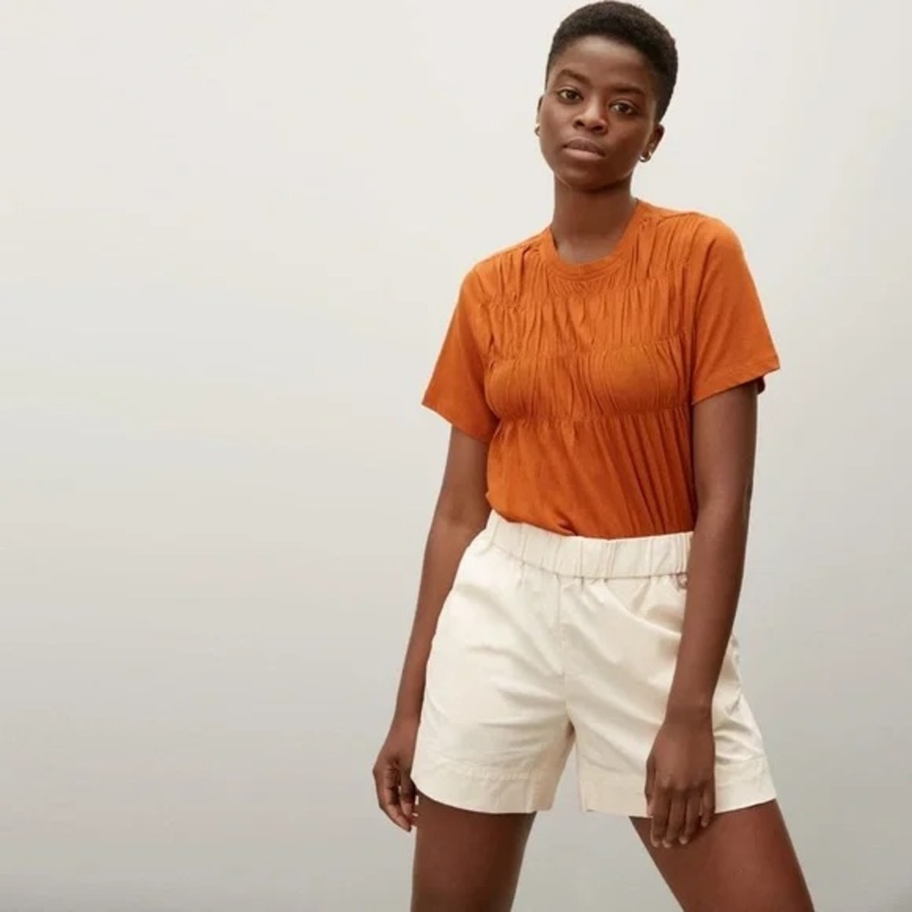Everlane The Smock Tee, Size small, Burnt Orange color, great for fall!